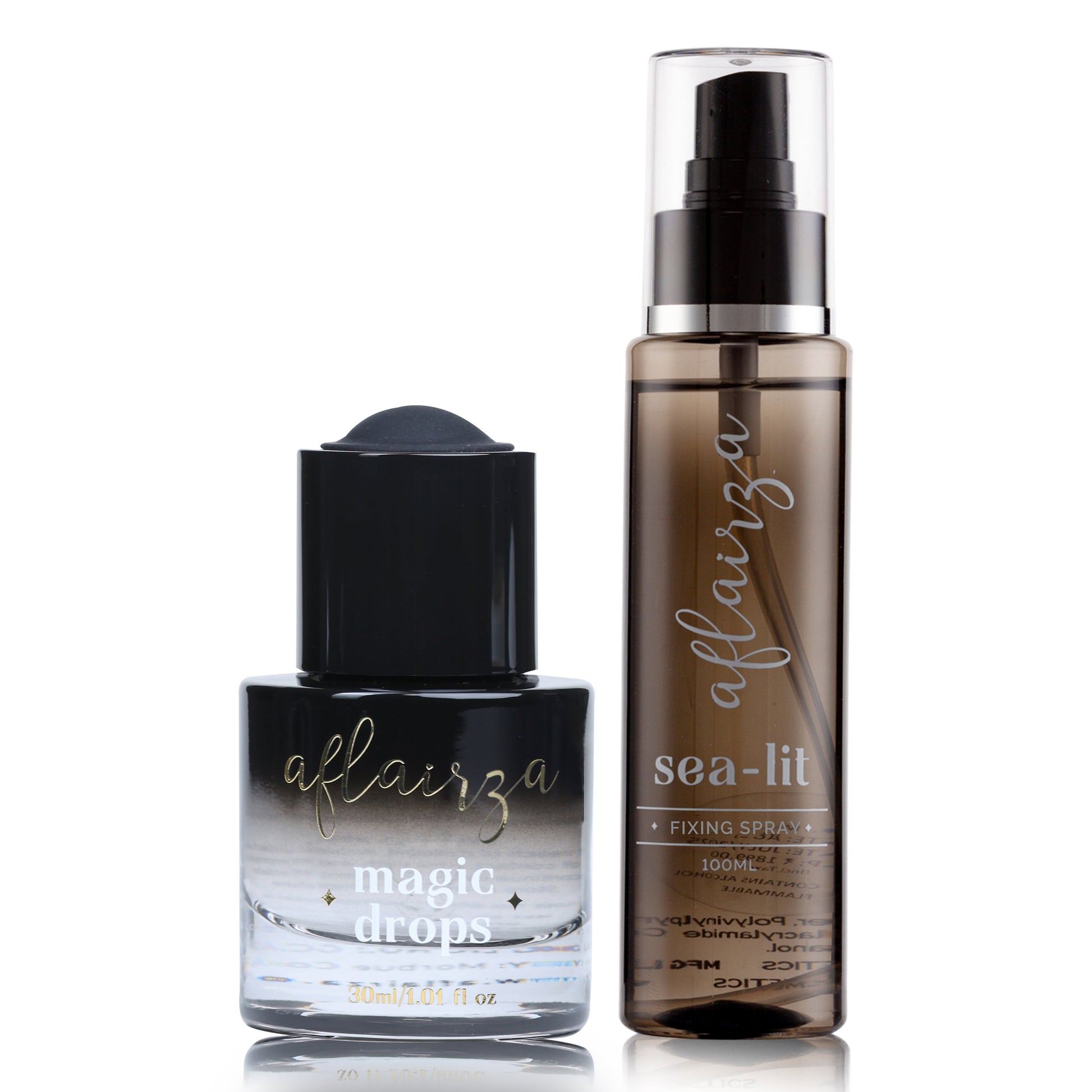 Magic drops + Sea lit - Waterproof* serum and Makeup Sealer Combo