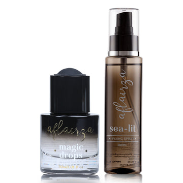 Magic drops + Sea lit - Waterproof* serum and Makeup Sealer Combo