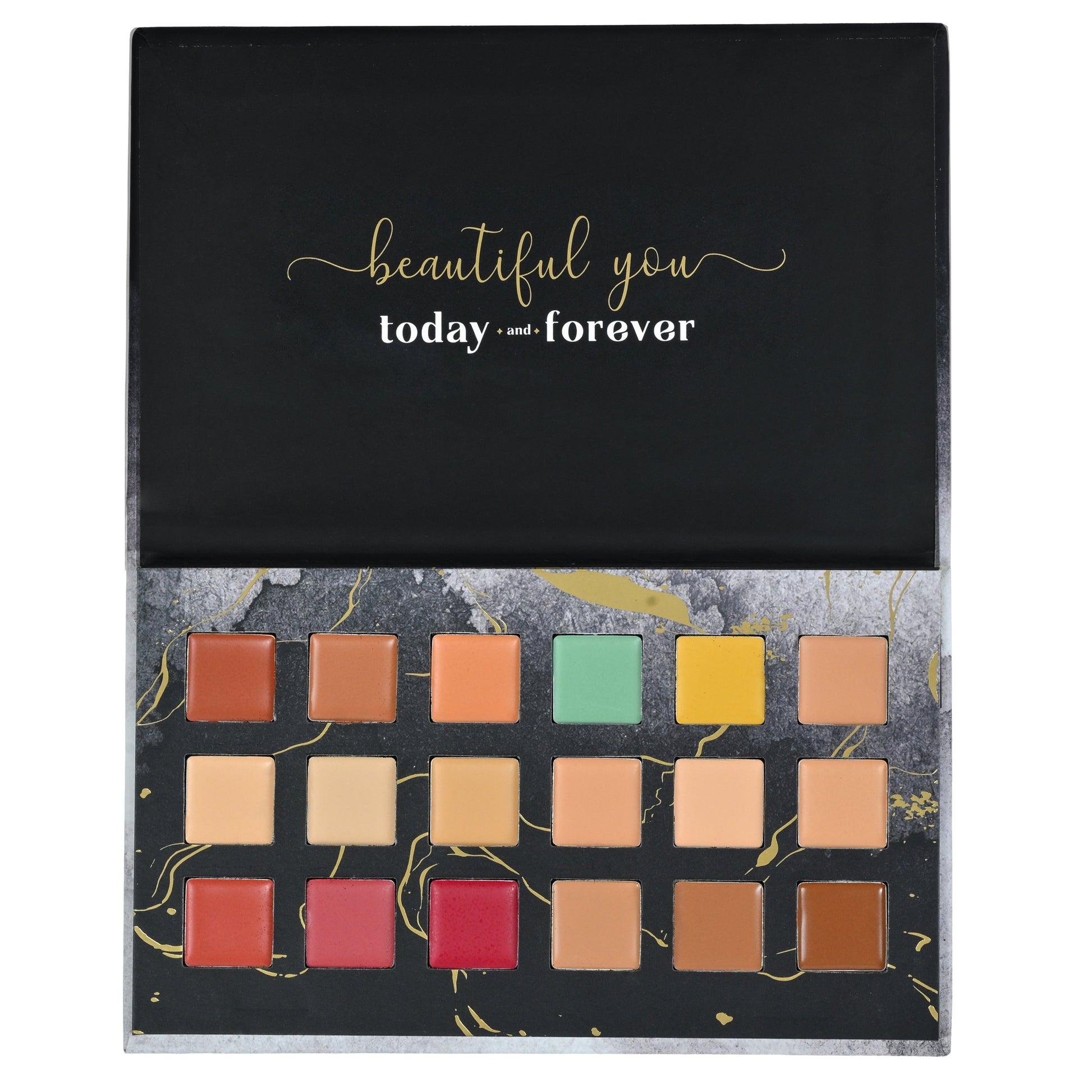 One for All Palette – Aspire Edition | Mini 4-in-1 Face Palette | Foundation, Concealer, Blush & Contour | Travel-Friendly & Ultra-Blendable | Effortless Beauty Anywhere