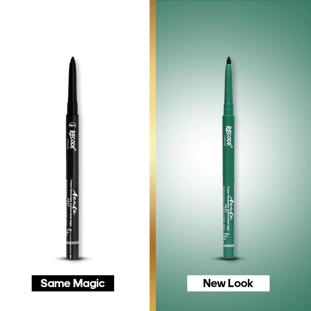 Recode Black Eyeliner Acute Kajal Pencil 0.35 G