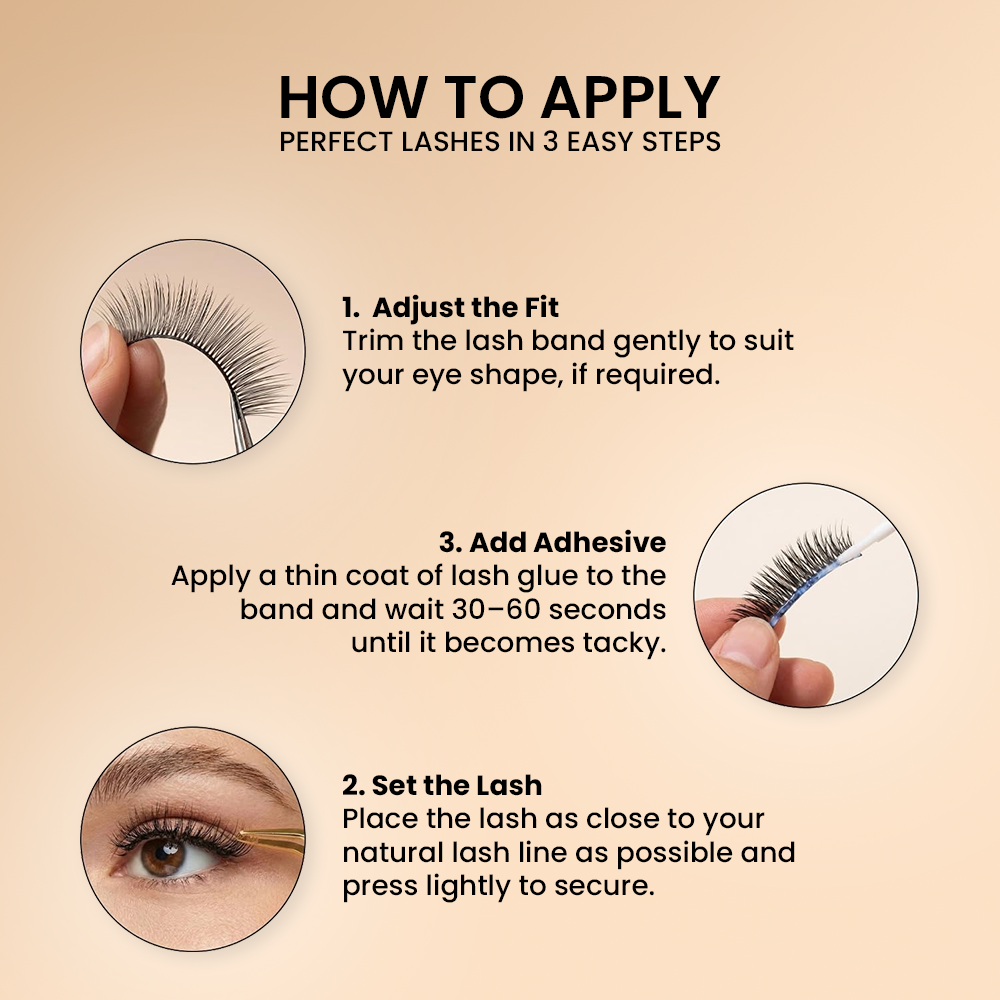 Recode RE02/D27 Featherlight Eyelashes-Transparent Band