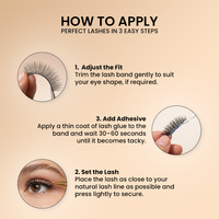 Recode RE02/D27 Featherlight Eyelashes-Transparent Band