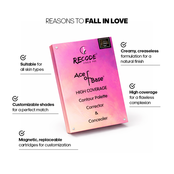 Home All Products Recode Beauty Concealer, Colour Corrector & Contour ...