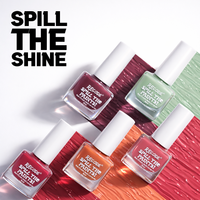 Recode Combo Purple & Red Spill The Paints Nail Paint Set Of 5 X 2 (10 X 5ML)