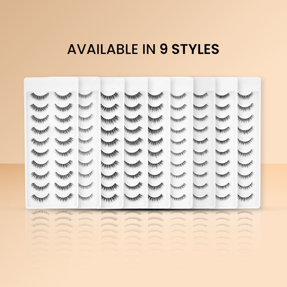 Recode RE02/D27 Featherlight Eyelashes-Transparent Band