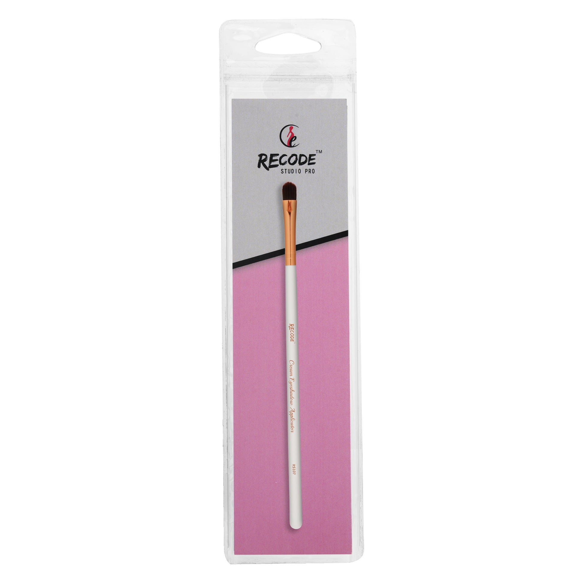 RS 107 CREAM EYESHADOW BRUSH /CONCEALER/GLITTER GEL APPLICATOR  - RECODE RS 107