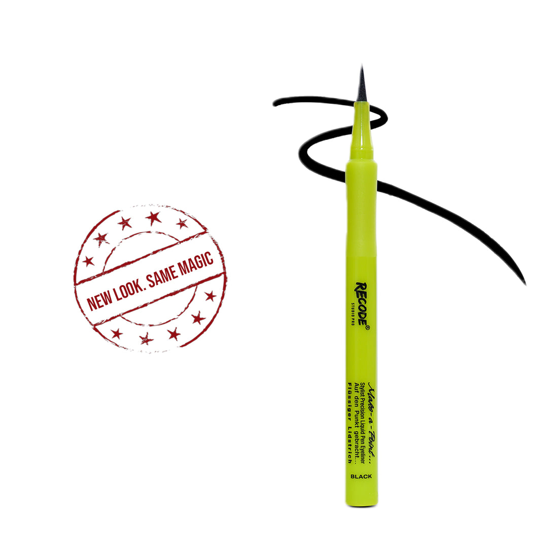 Recode Sketch Pen Eyeliner - Make A Point 1.20 ML Waterproof & Smudge Proof