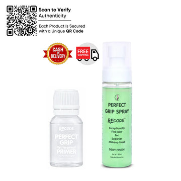 Recode Perfect Grip Primer (12 ML) & Spray (100 ML) Combo