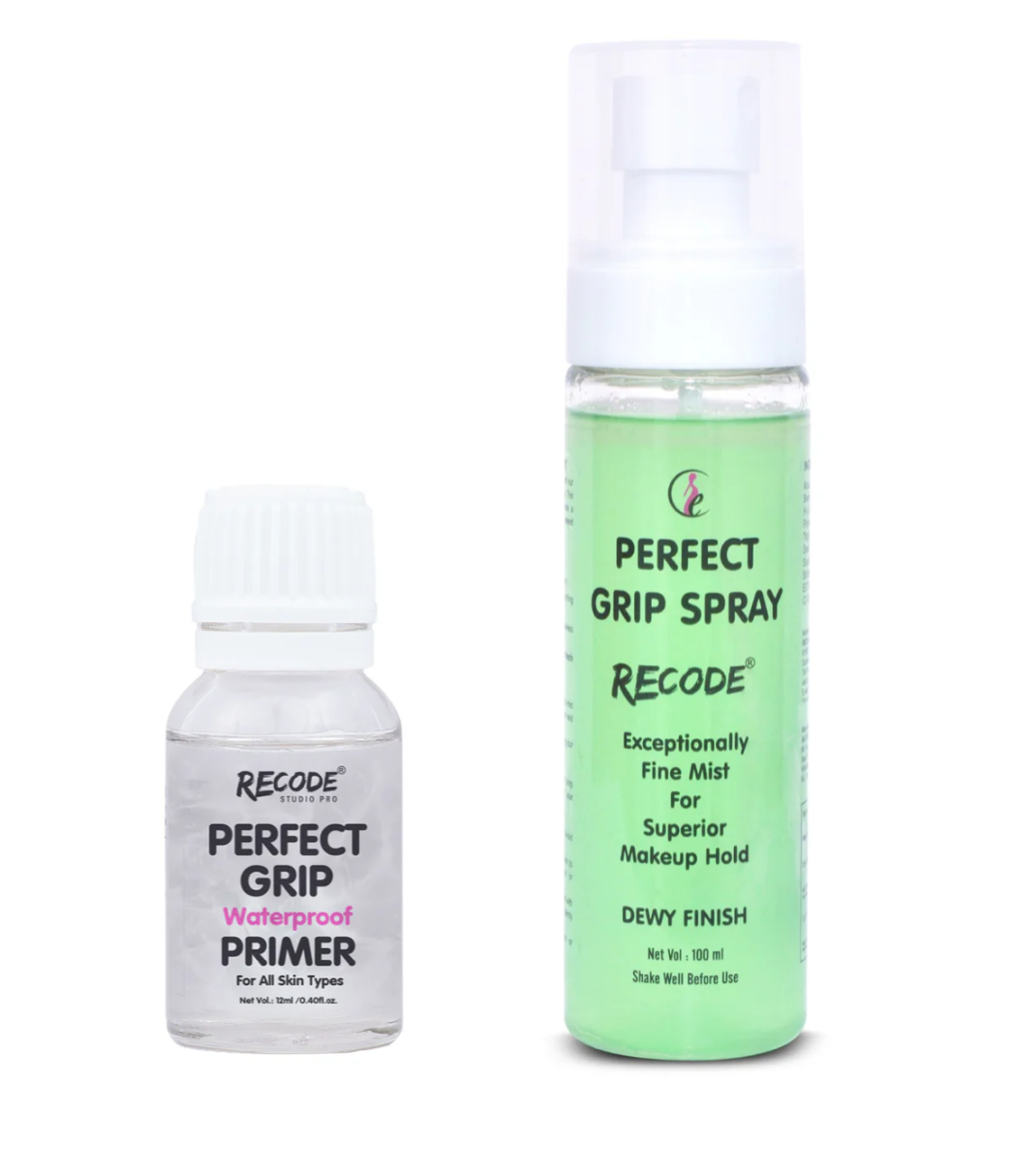 Recode Perfect Grip Primer (12 ML) & Spray (100 ML) Combo