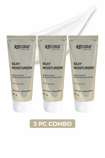 Recode (3 X 60 G) Silky Moisturizer Cum Primer 3 Pc Combo