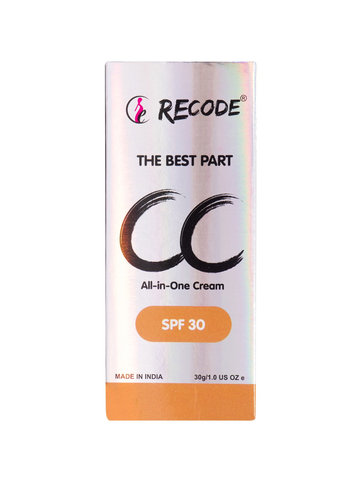 Recode CC Cream Shade-1 Pink 30 Gms