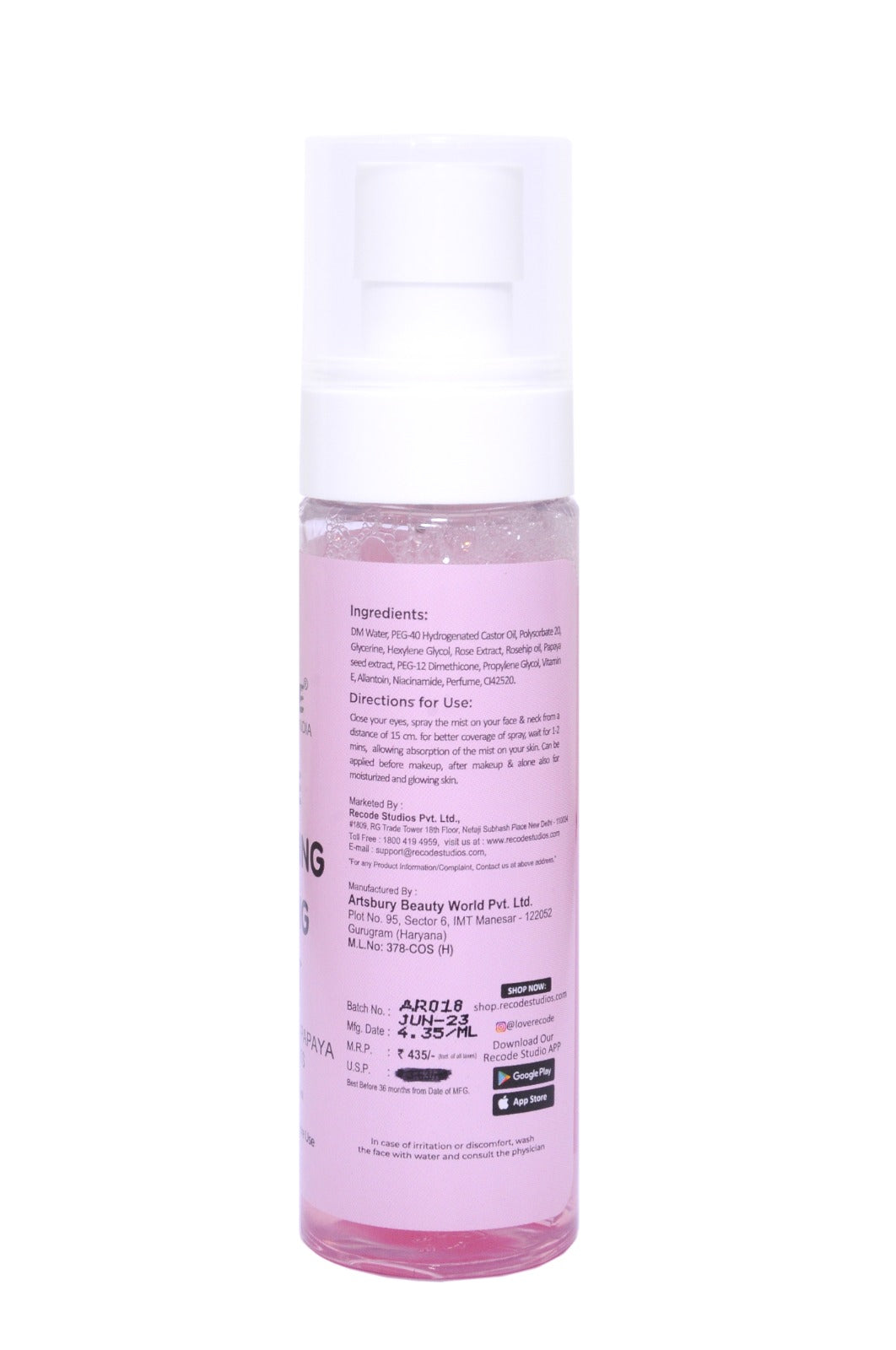 Home Diwali Winter Skincare Sale 2023 Rose Blooming Toning Face Mist ...