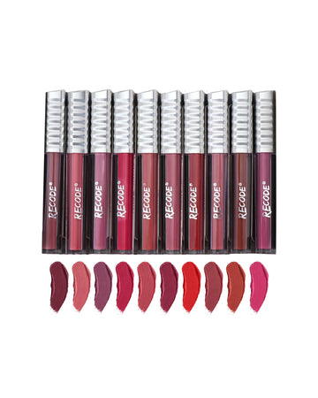 Recode Clay Matte 2.0 Liquid Lipsticks 2 ML x 10