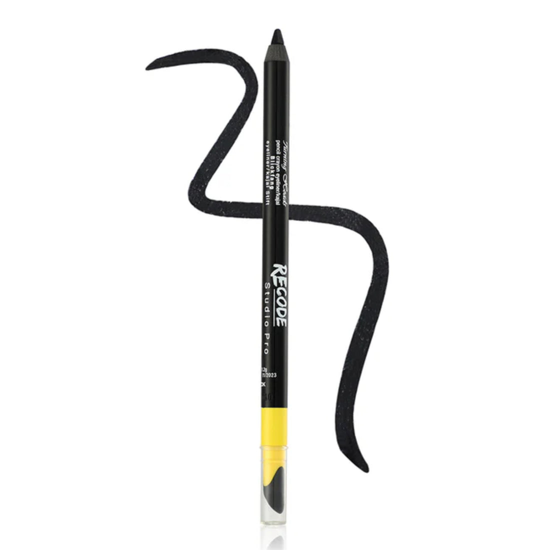 Recode Turning Heads Black Crayon Gel Eyeliner Cum Kajal Pencil 1.20 gms