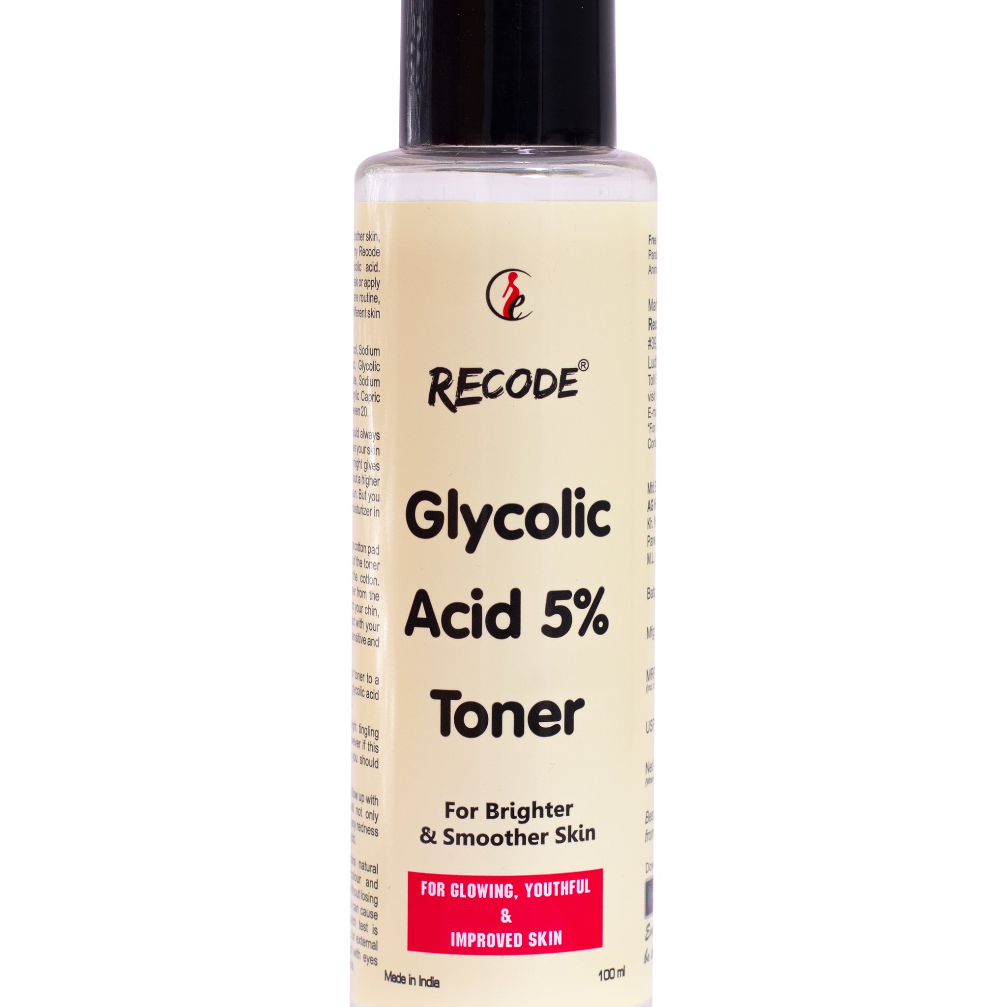Recode 5% Glycolic Toner -100ml