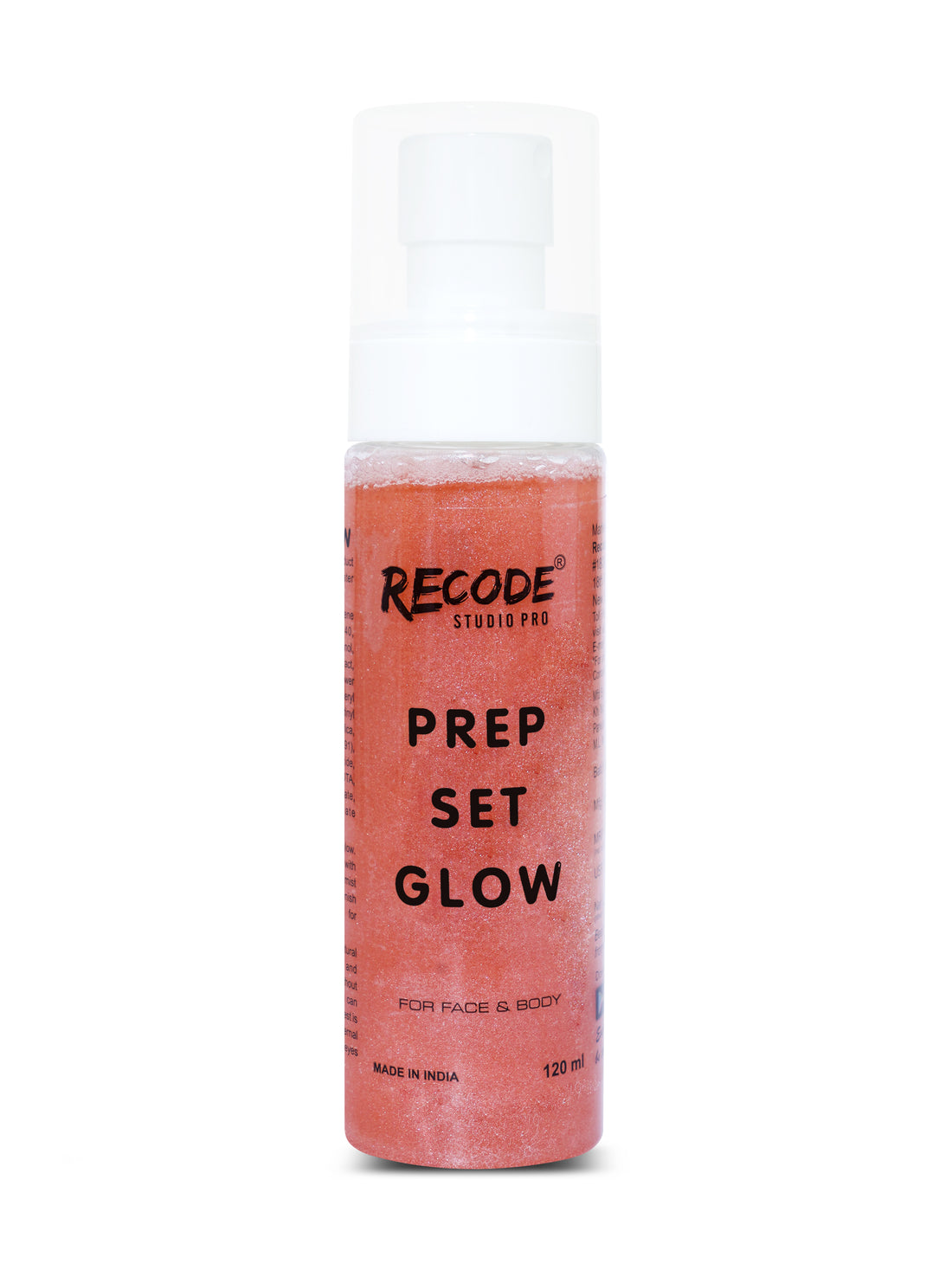 Recode Prep Set Glow-120 ML with Pink Shimmer