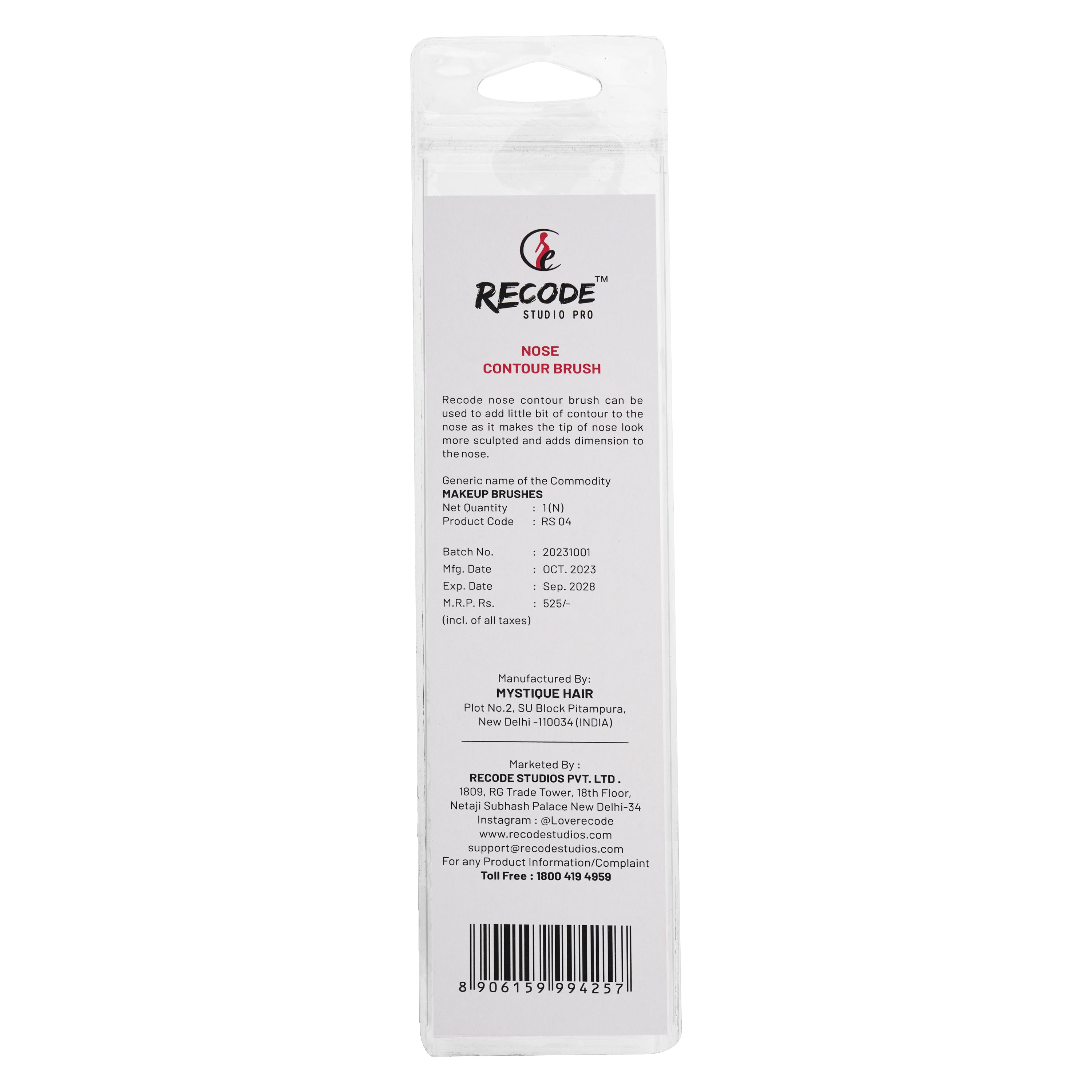 Home All Products RS 04 Powder/Nose Contour Brush - Recode