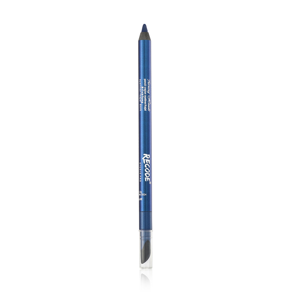 Recode Turning Heads Blue Crayon Gel Eyeliner Cum Kajal Pencil 1.20 gms