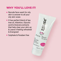 Recode Face Wash For Oily Skin - 100 ml