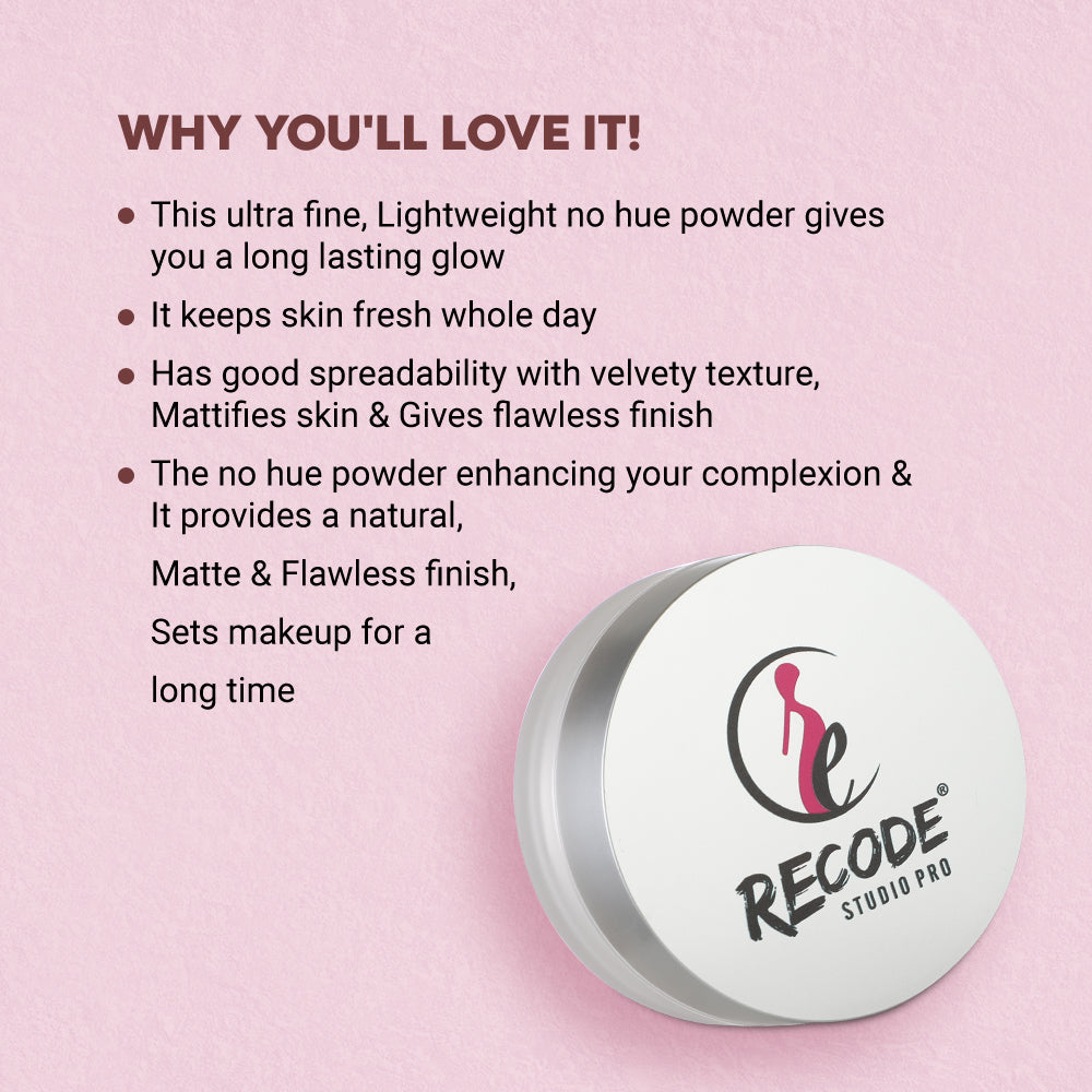 Buy Translucent Matte Setting Powder -12gms