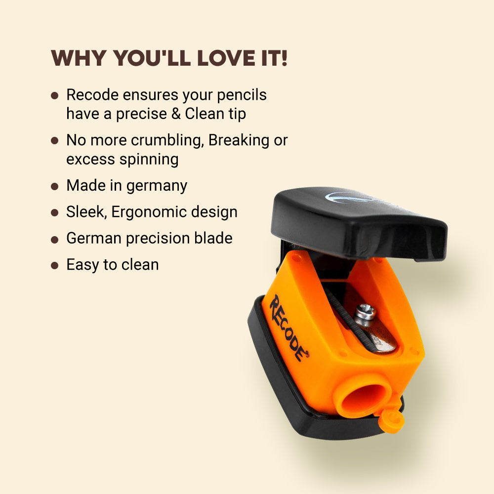 Recode Cosmetic Sharpener- Made in Germany