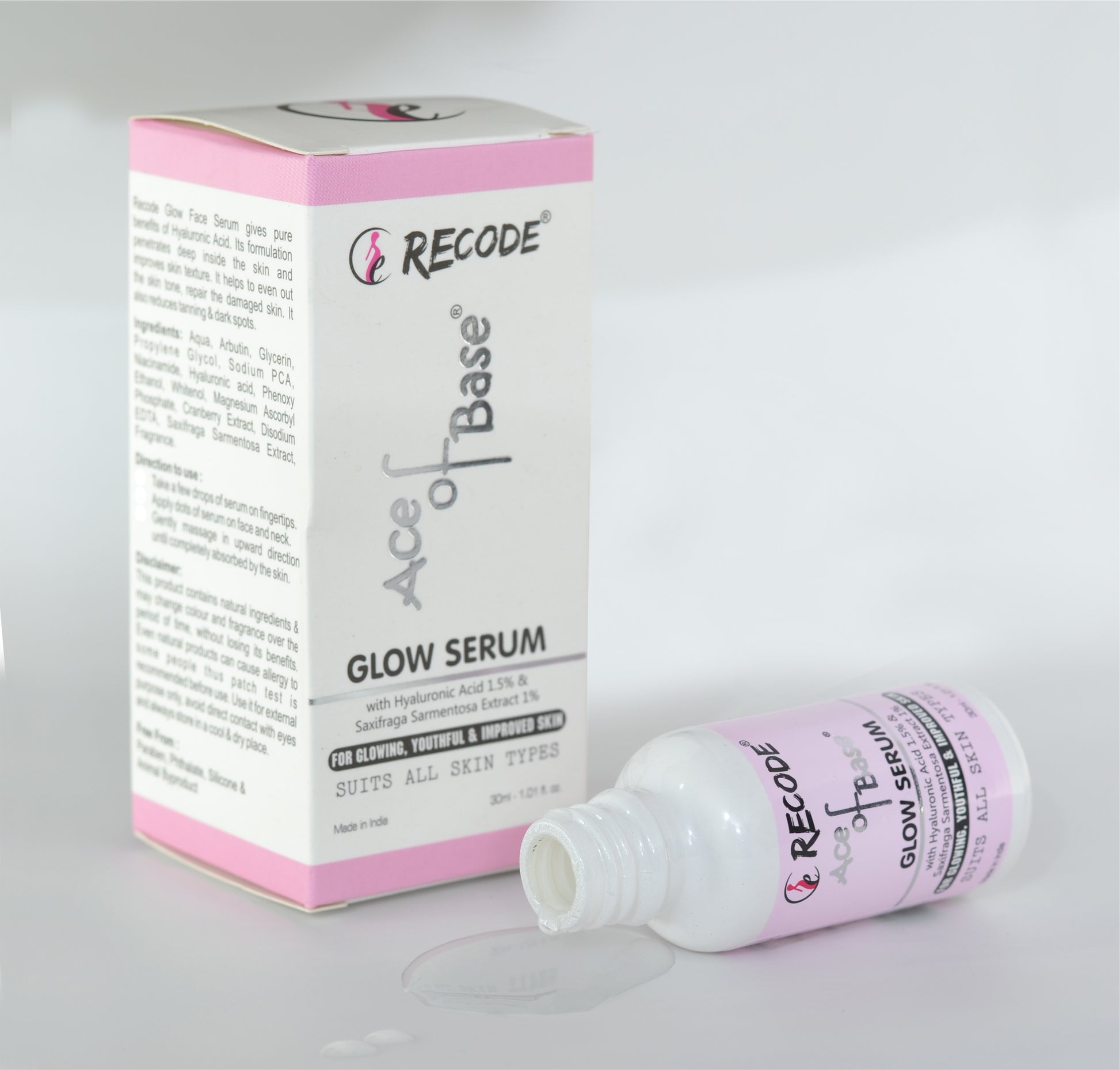 Buy Recode Glow Face Serum Ace Of Base 