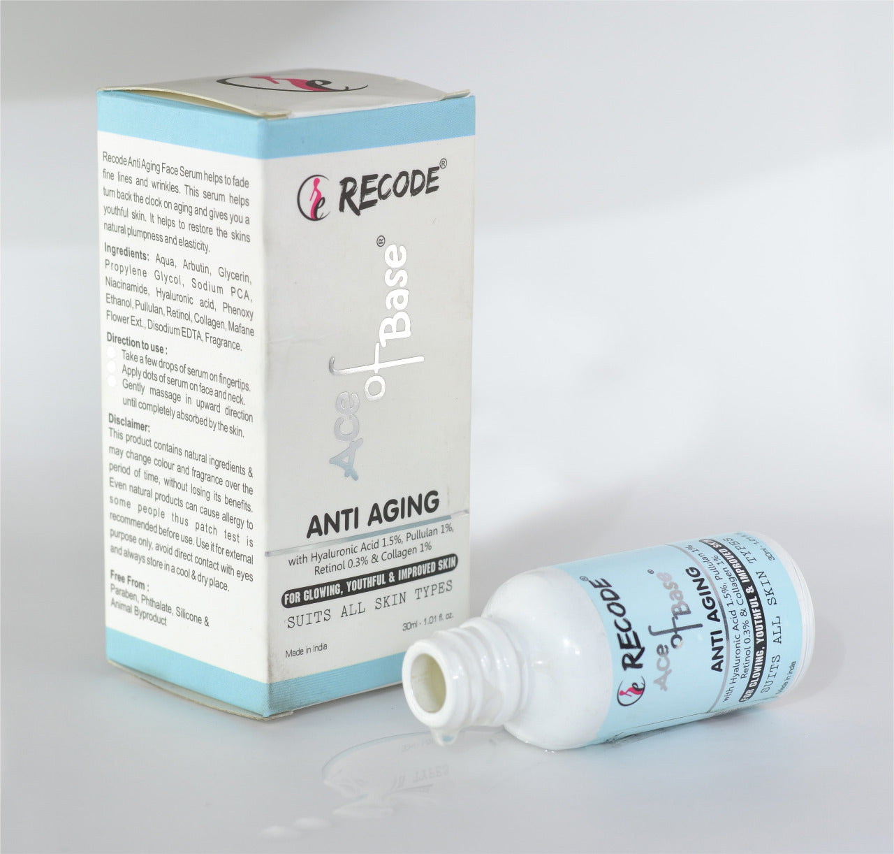 Buy Recode Anti Aging Face Serum Ace Of Base 