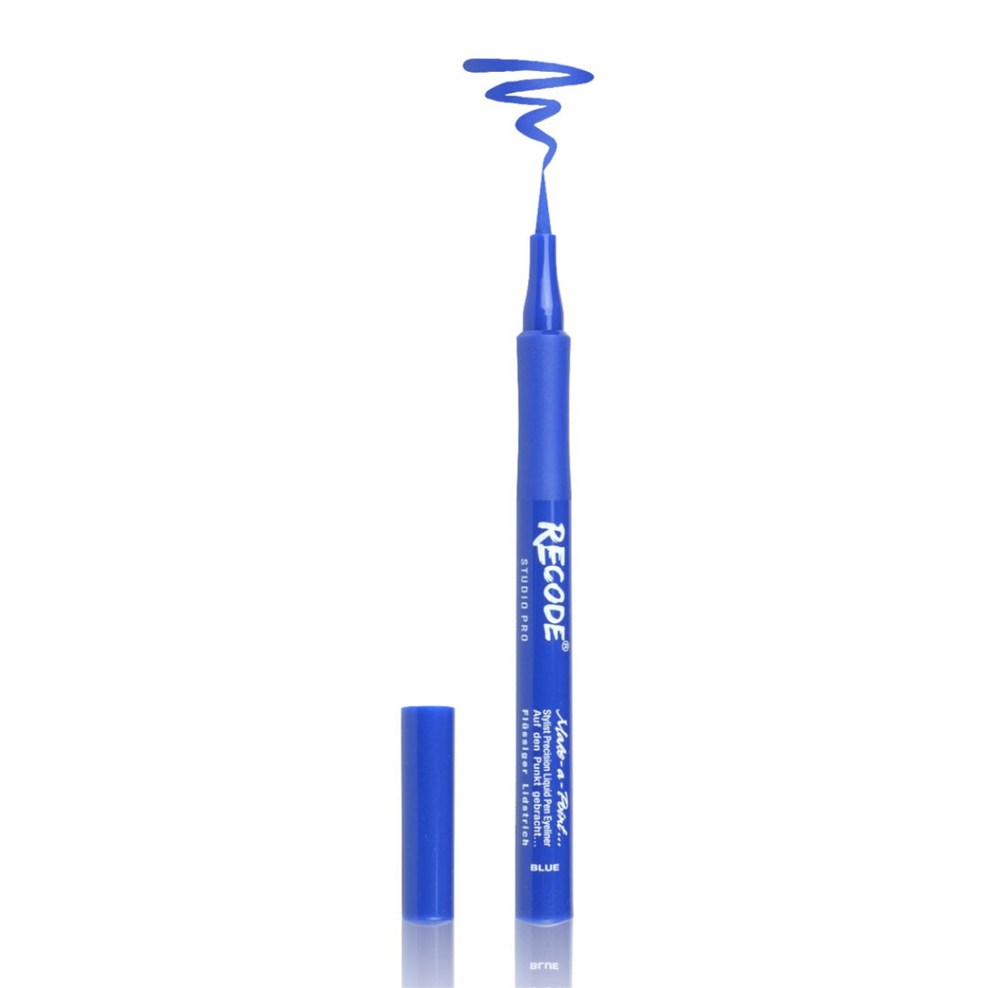 Recode Sketch Pen Eyeliner Blue - Make A Point 1.20 ml Waterproof & Smudge Proof