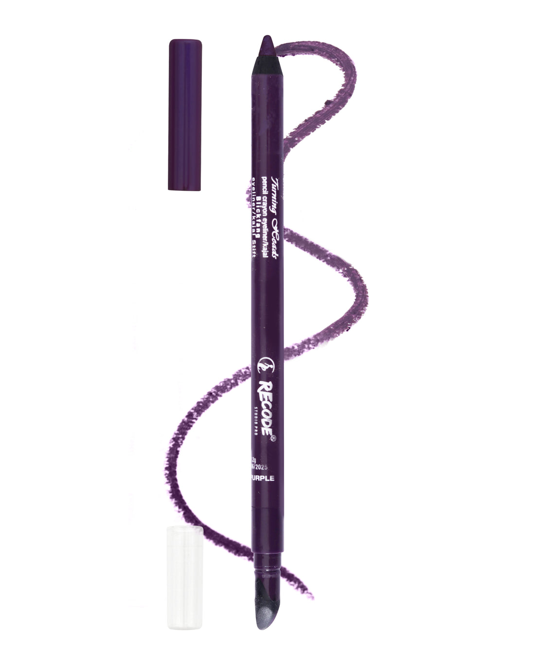 Recode Turning Heads Jamunia Purple Crayon Gel Eyeliner Cum Kajal Pencil 1.20 gms